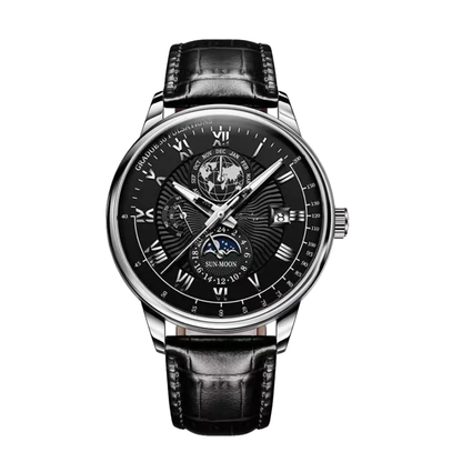 Xavier | Modern Luxury Slim Quartz Timepiece Watch | 40mm