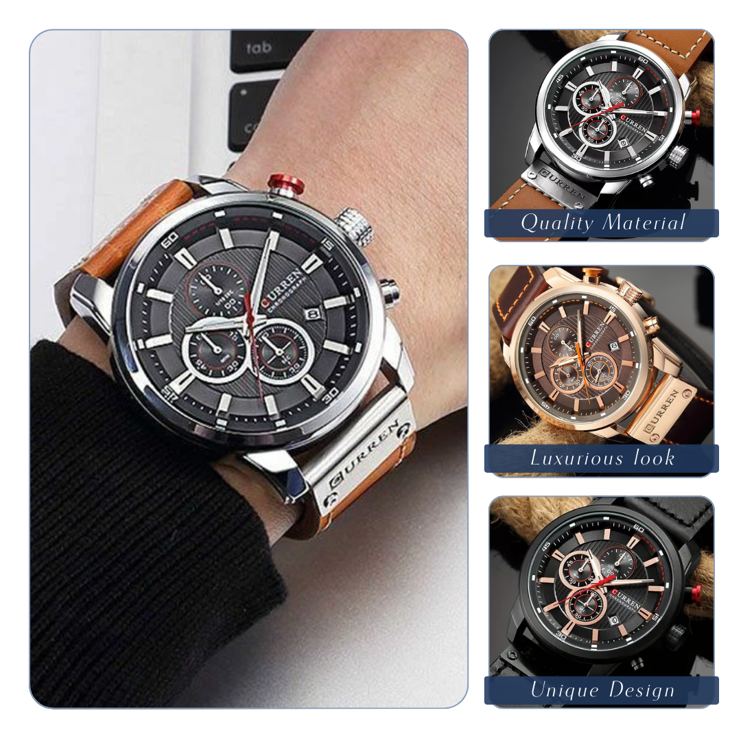 Nathan | Multifunctional Chronograph Wristwatch | 46mm