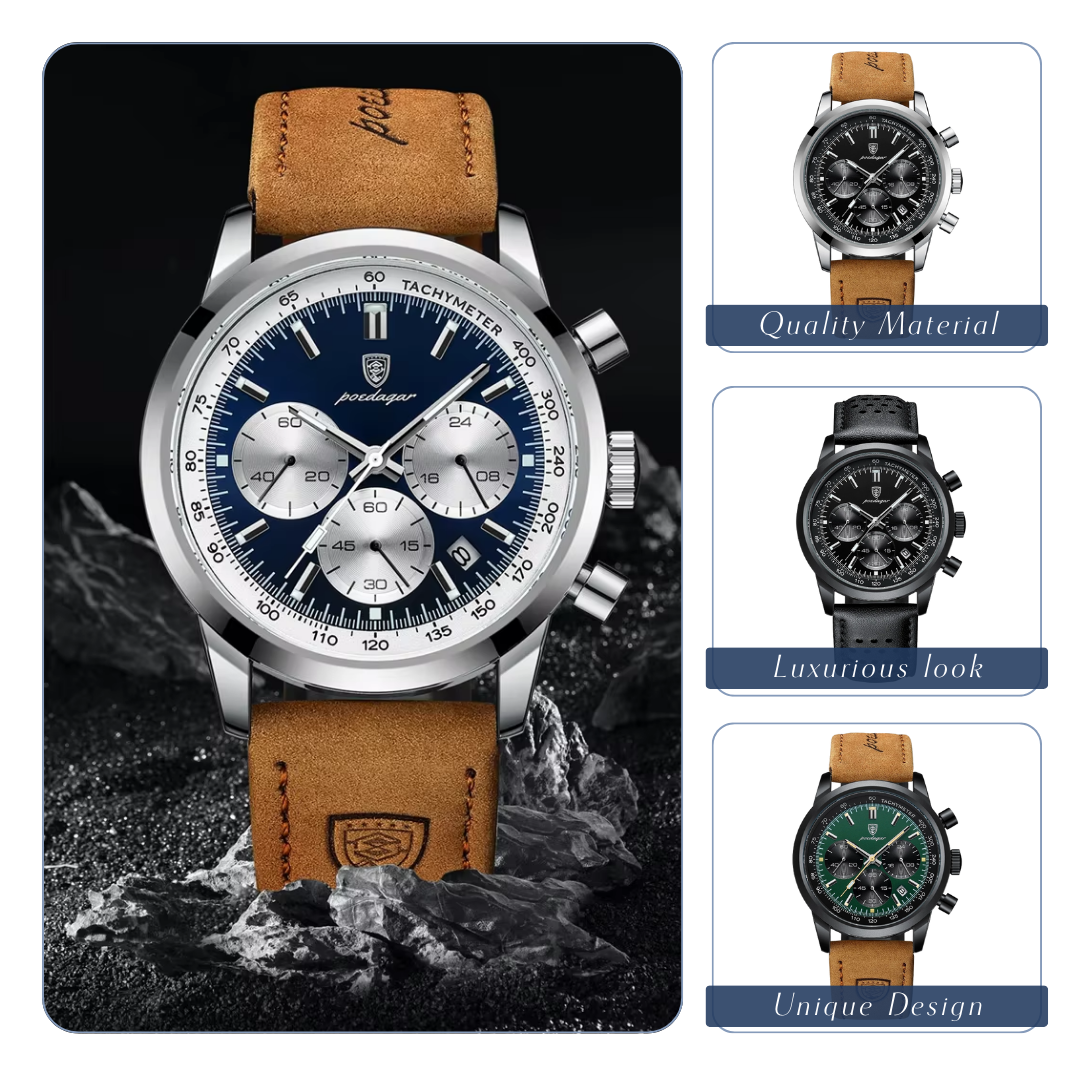 Mason | Luxury Men's Chronograph Watch | 41mm