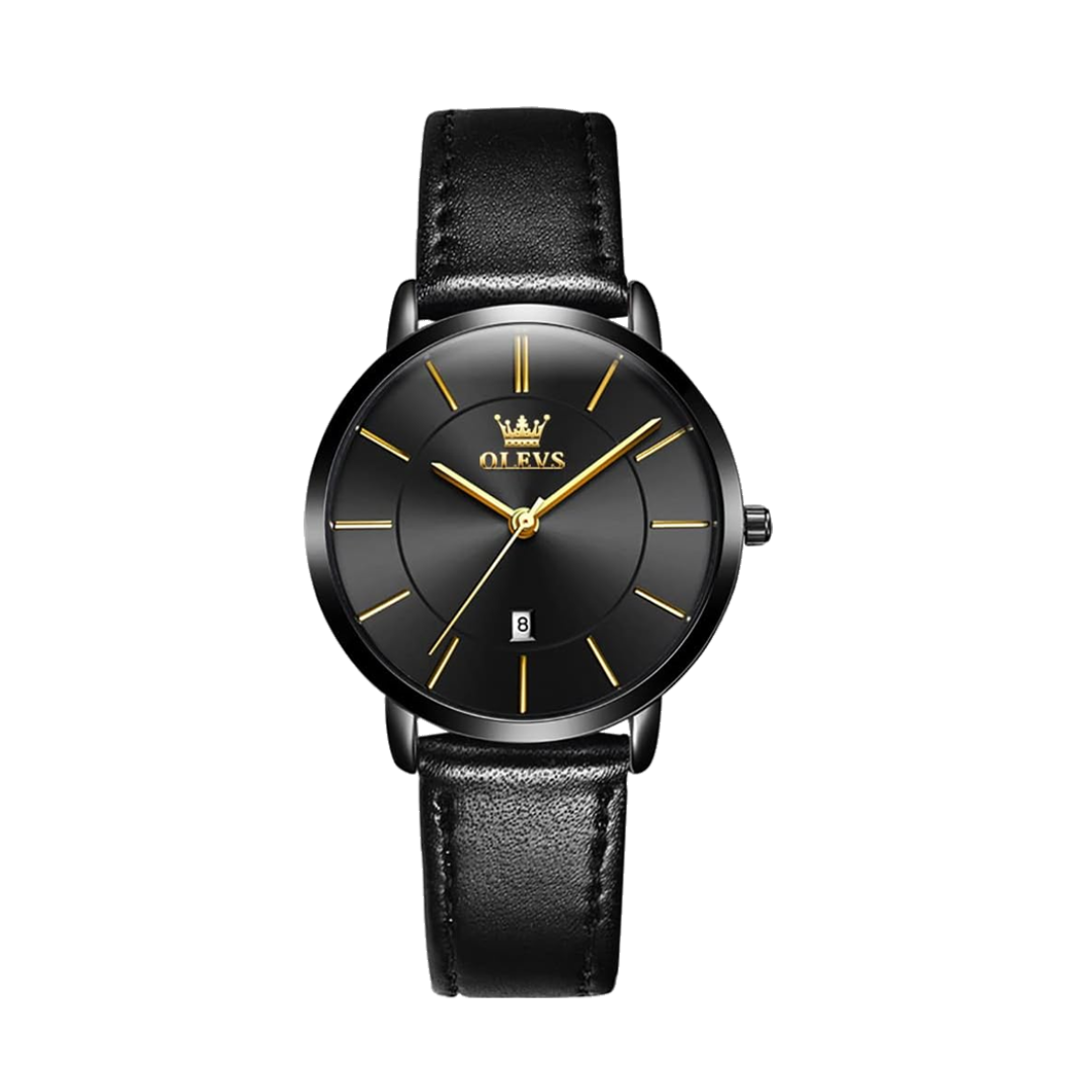 Finn | Cruise Leather Date Watch | 40mm