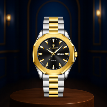 Miles | Sleek Everyday Style Modern Steel Watch | 42mm