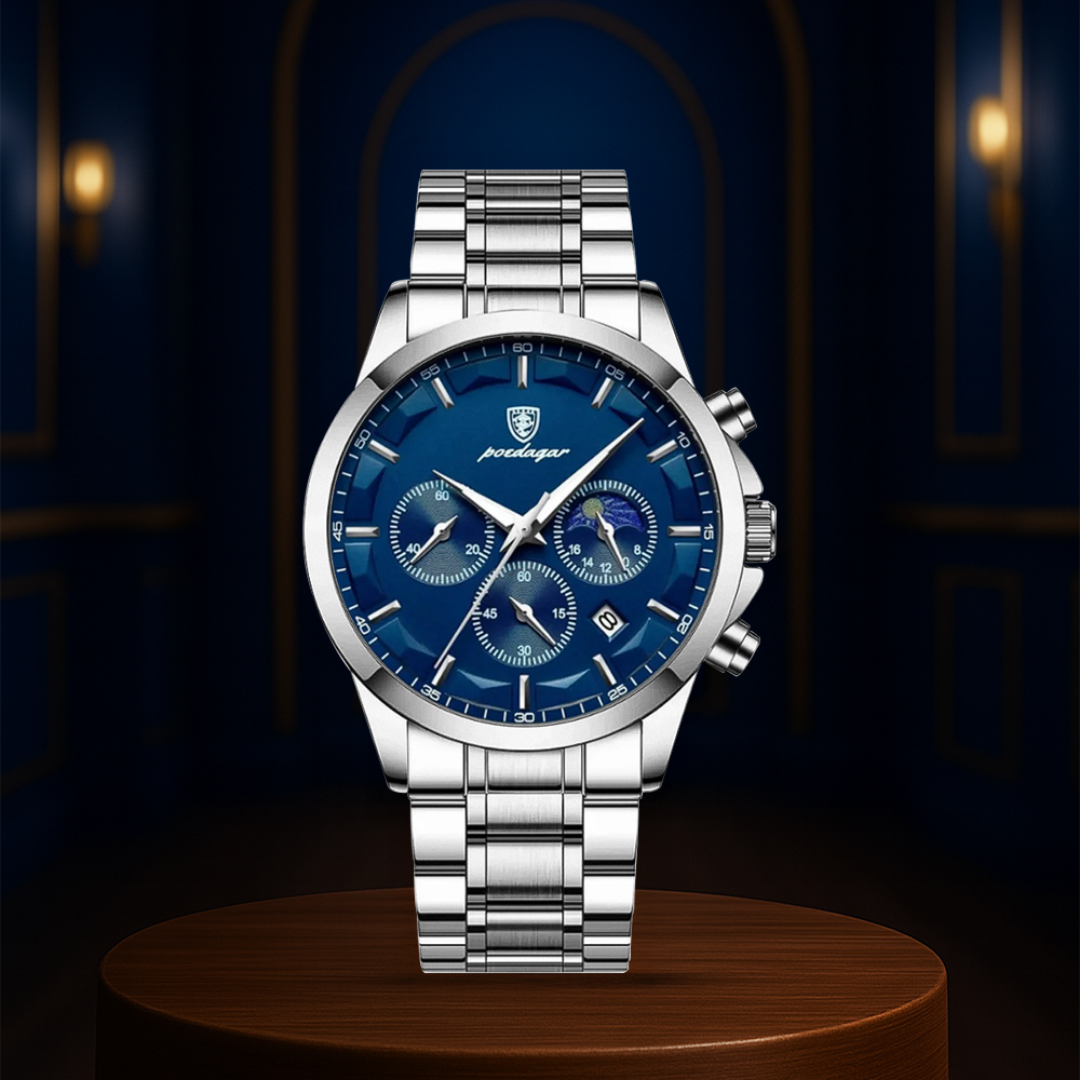 Adrian | Multi-Dial Elegance Classic Watch | 42mm