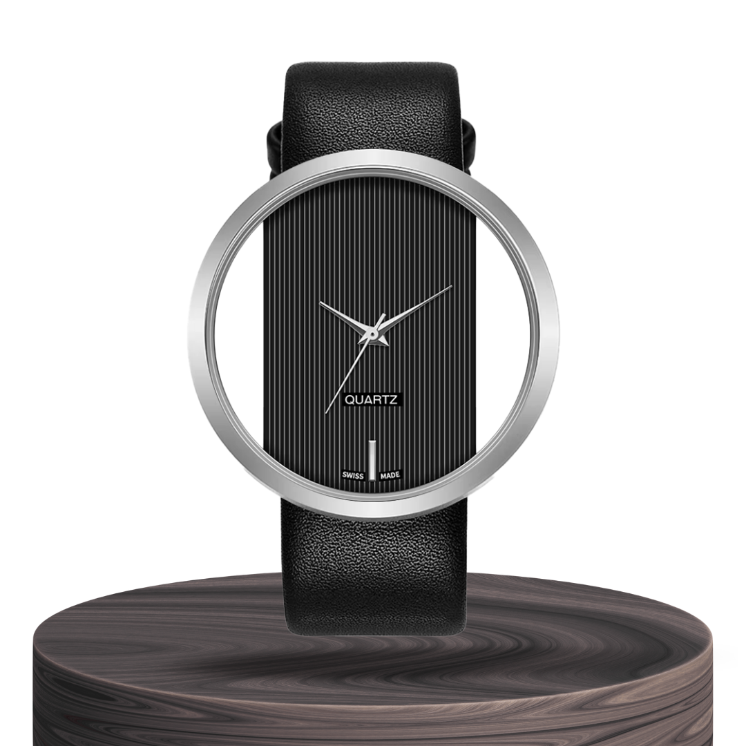 Mark | Transparent Men's Minimalist Watch | 40mm