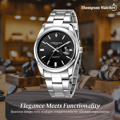 Sebastian | Classic Luminous Business Watch| 41mm