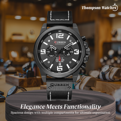 Ryder | Trendy Casual Quartz Timepiece Watch | 47mm