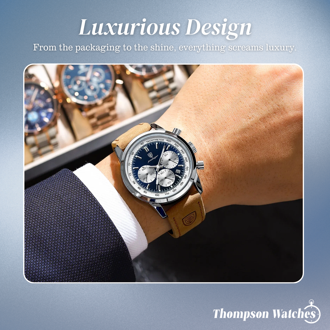 Joshua | Stylish Men’s Multi-Function Dial Watch | 41mm