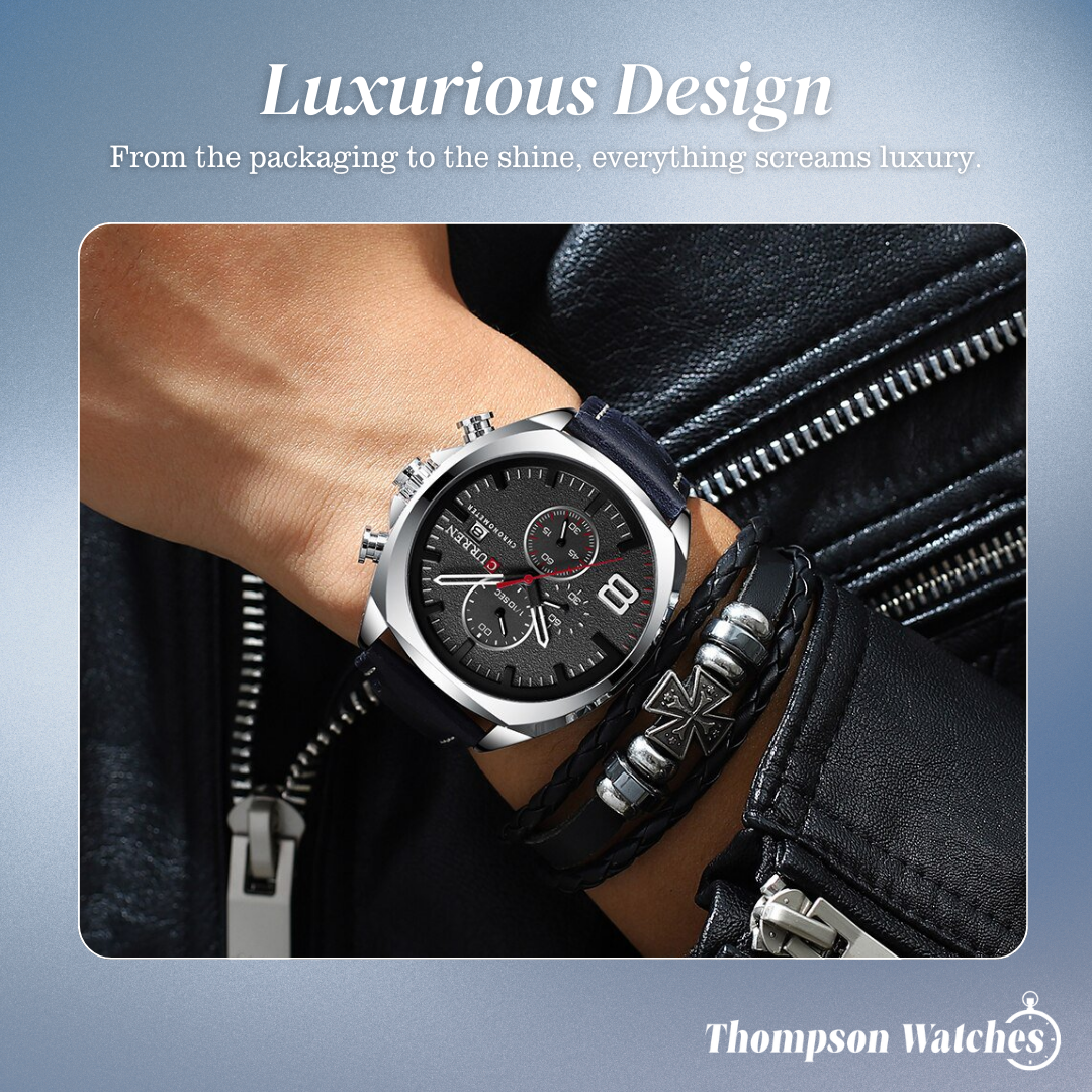 Anthony | Modern Chronograph Watch | 47mm