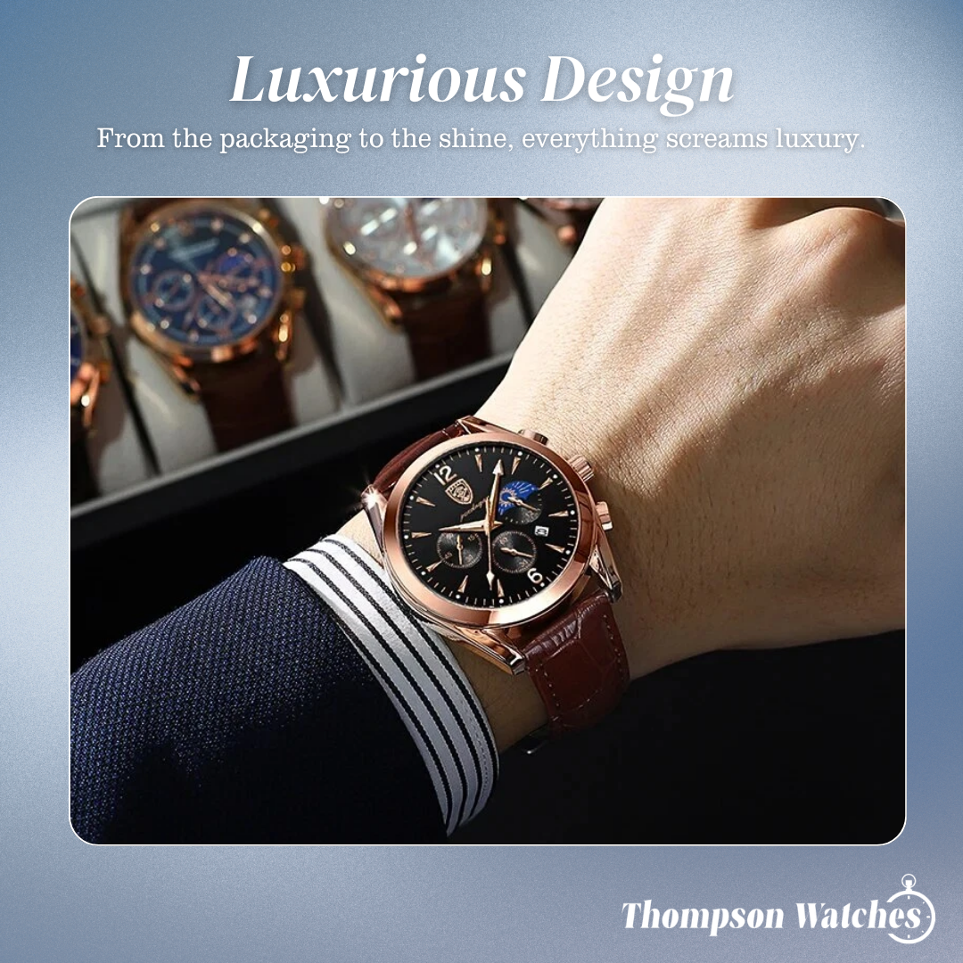 Jeffrey | Modern Quartz Timepiece | 42mm