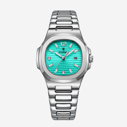 Evan | Refined Dial Detailing Sleek Integrated Steel Design Watch | 31mm