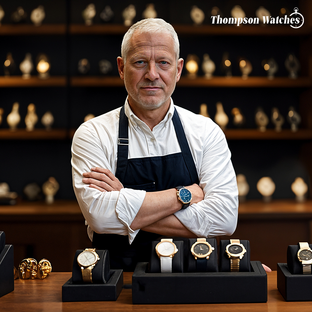 Sebastian | Classic Moon Phase Watch | 42mm