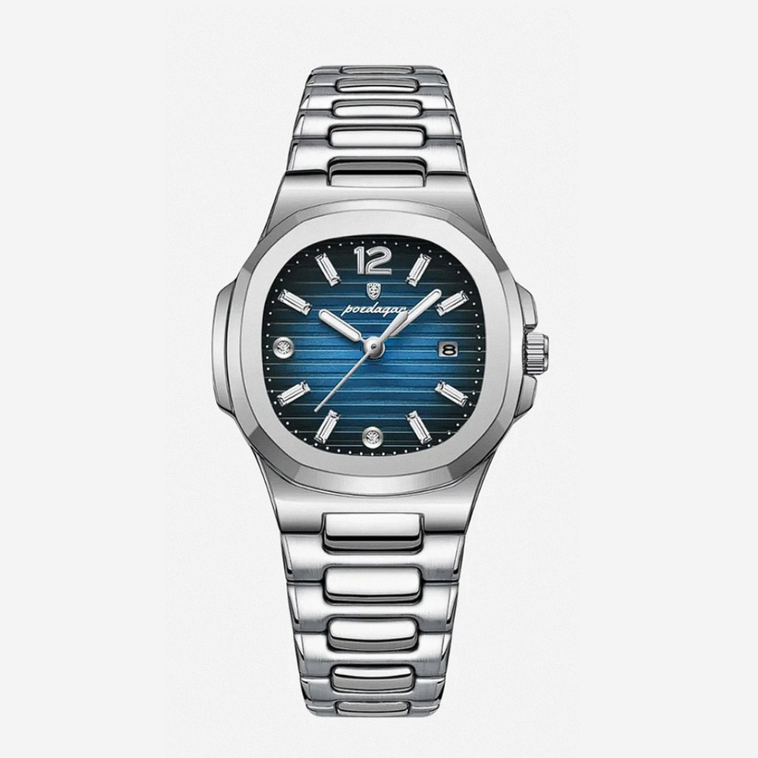 Evan | Refined Dial Detailing Sleek Integrated Steel Design Watch | 31mm