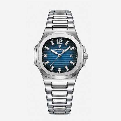 Evan | Refined Dial Detailing Sleek Integrated Steel Design Watch | 31mm
