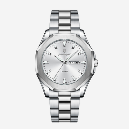 Miles | Sleek Everyday Style Modern Steel Watch | 42mm