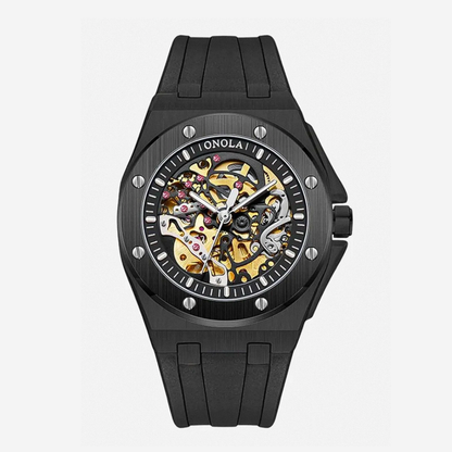 Zayden | Sporty Modern Eye-Catching Skeleton Watch | 52mm