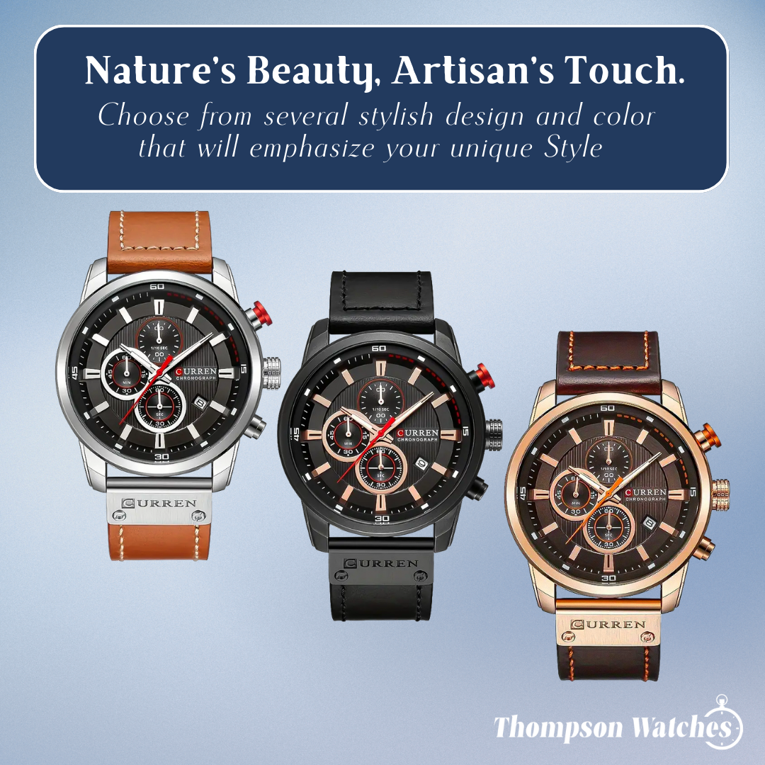 Nathan | Multifunctional Chronograph Wristwatch | 46mm