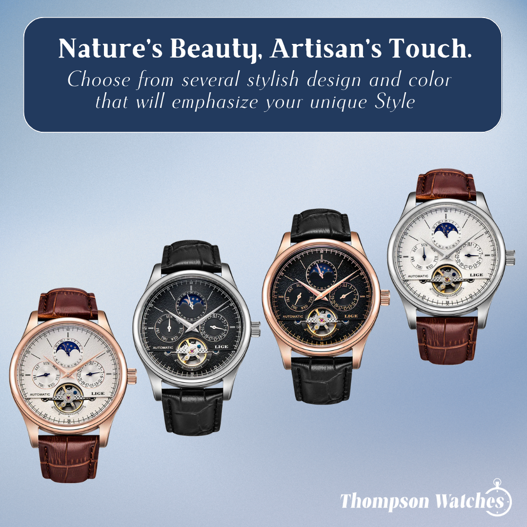 Samuel | Mechanical Watch with Calendar Display | 43mm