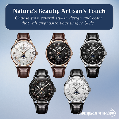 Xavier | Modern Luxury Slim Quartz Timepiece Watch | 40mm