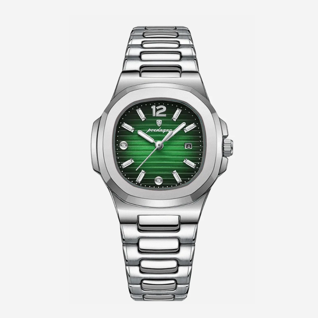 Evan | Refined Dial Detailing Sleek Integrated Steel Design Watch | 31mm