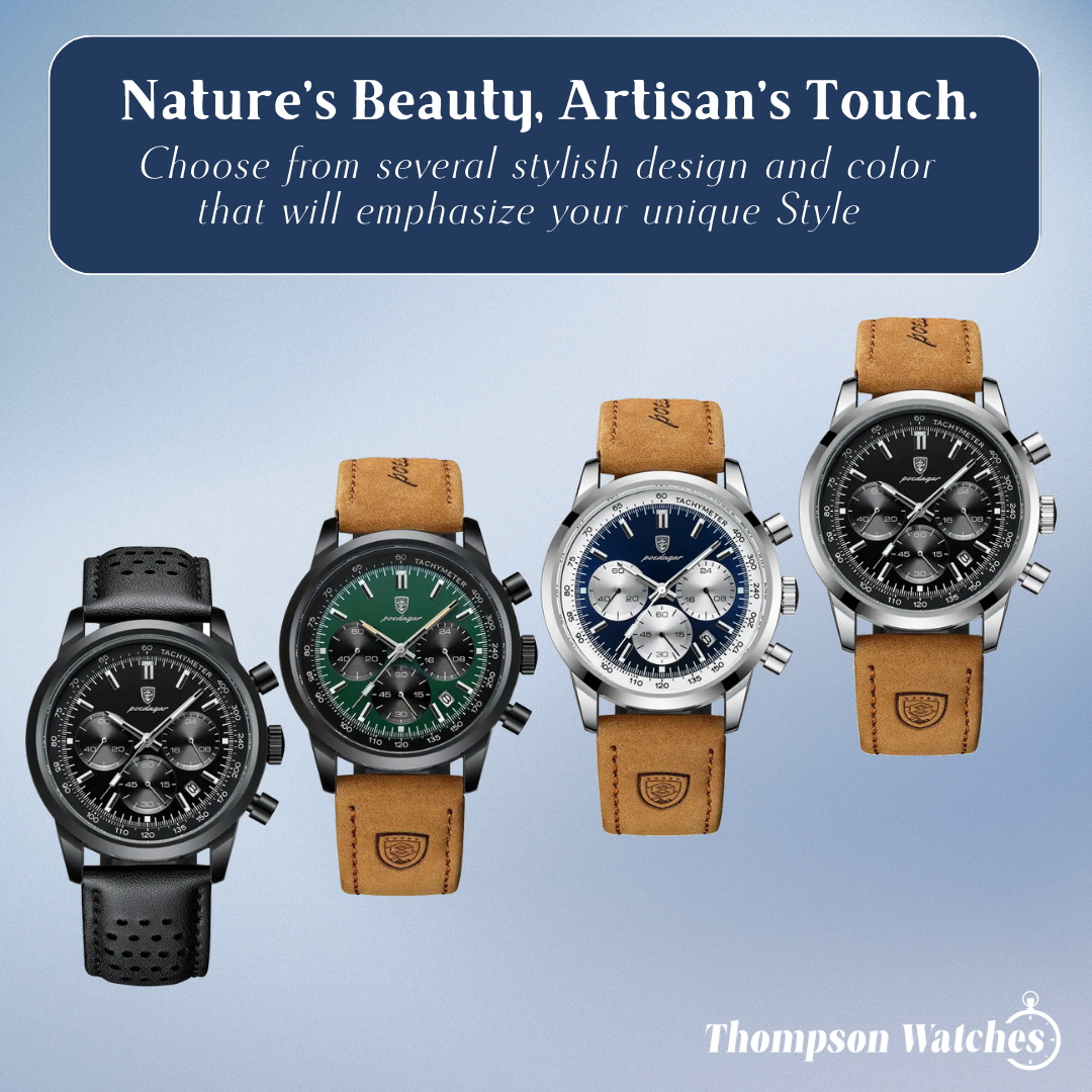 Evan | Men's Luxury  Chronograph Watch | 41mm