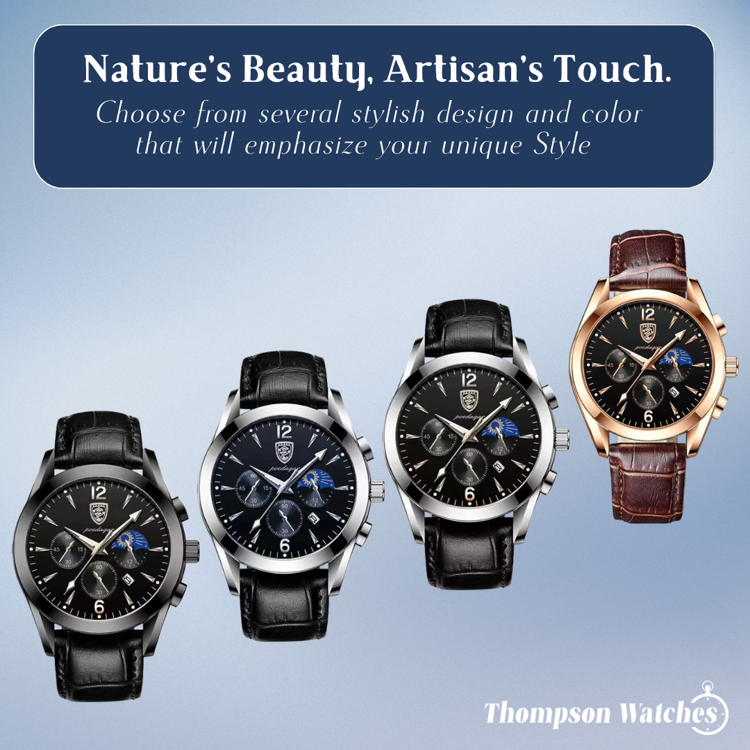 Jeffrey | Modern Quartz Timepiece | 42mm