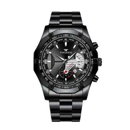 Scott | Men's Large Dial Creative Calendar Wristwatch | 44mm