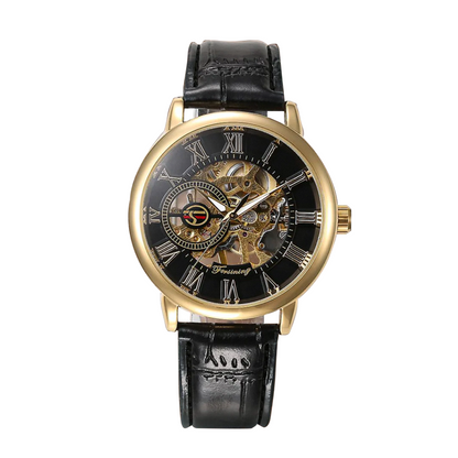 Peter | Fashionable Men's Roman Numerals Mechanical Watch | 40mm