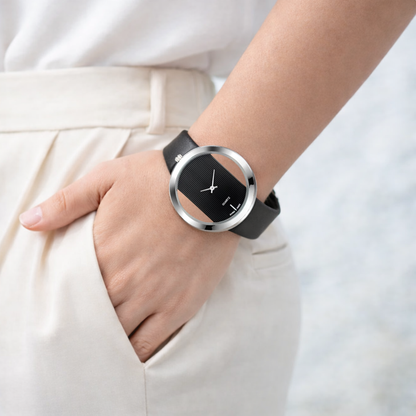 Kelly | Transparent Dial Quartz Watch| 40 mm