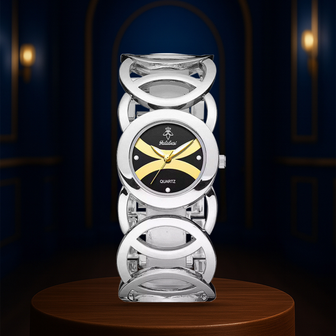 Deborah | Stylish Interlocking Circle Bracelet Watches | 30mm