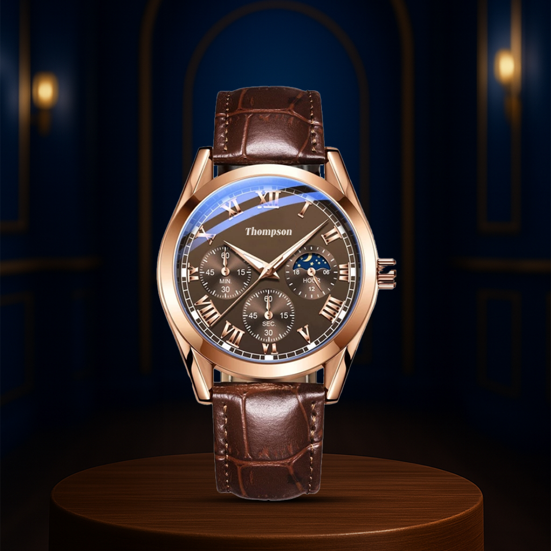 Butler | Classic Moonphase Mechanical Watch | 42mm