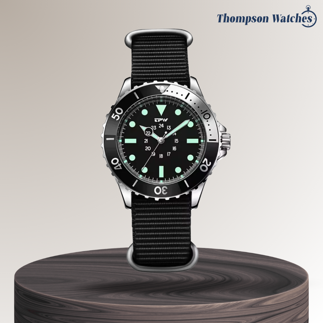 Robert | Classic Timepiece with Luminous Markers | 41mm