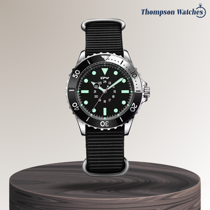 Robert | Classic Timepiece with Luminous Markers | 41mm