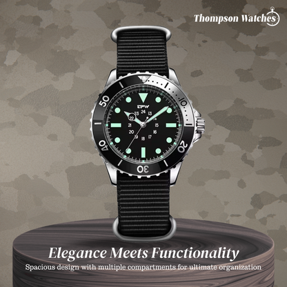 Robert | Classic Timepiece with Luminous Markers | 41mm