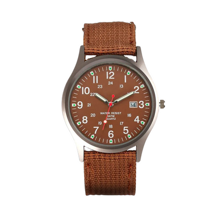 Mateo | Rugged Field Watch with Durable Canvas Strap | 40mm