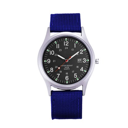 Mateo | Rugged Field Watch with Durable Canvas Strap | 40mm