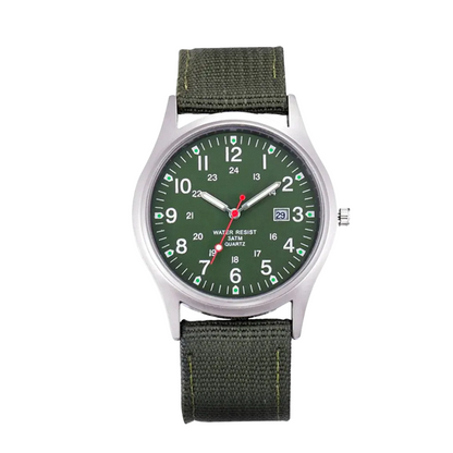 Mateo | Rugged Field Watch with Durable Canvas Strap | 40mm