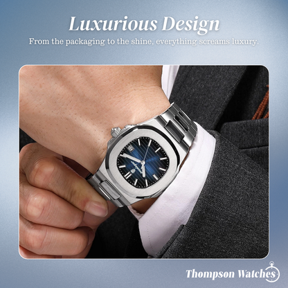 Evan | Refined Dial Detailing Sleek Integrated Steel Design Watch | 31mm