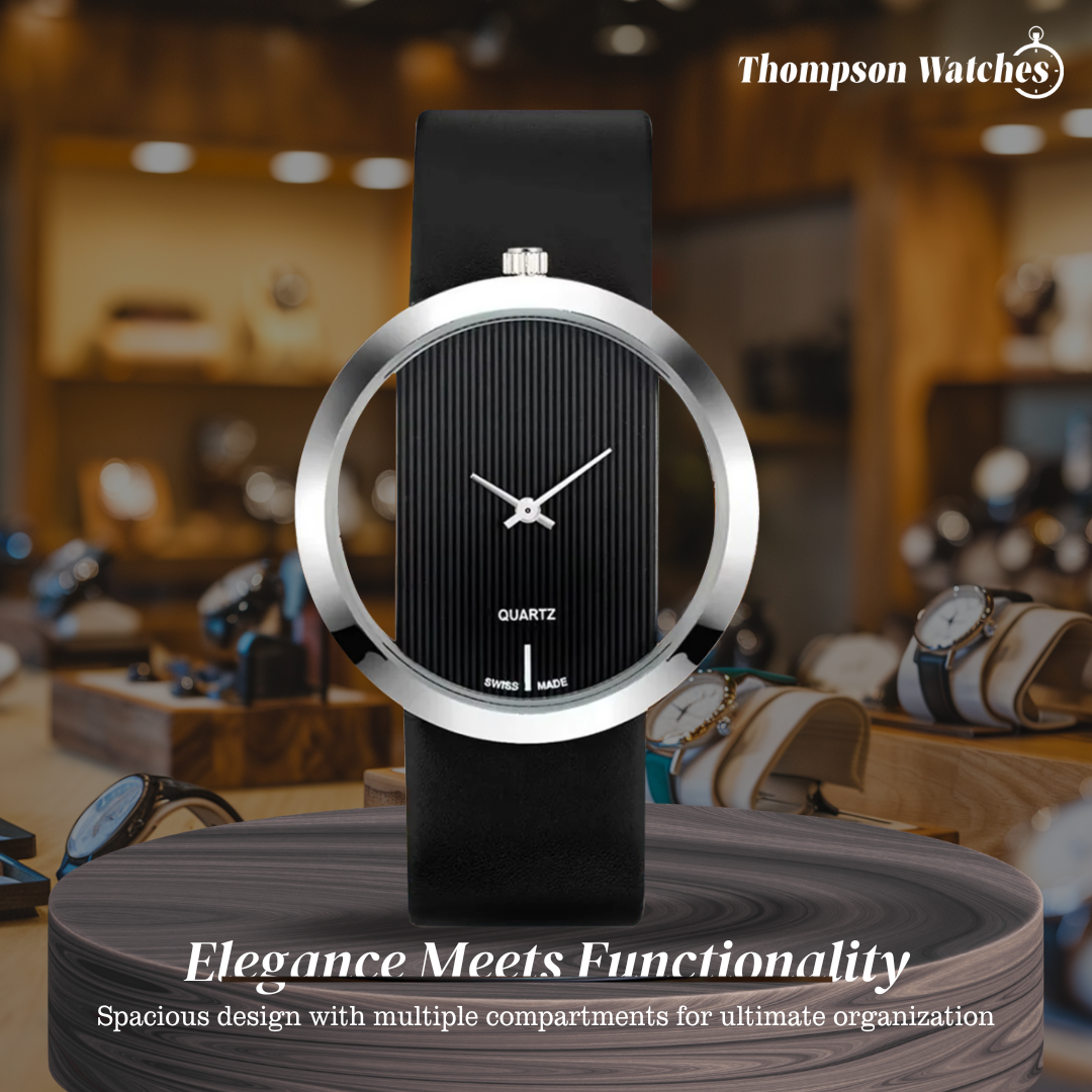 Kelly | Transparent Dial Quartz Watch| 40 mm