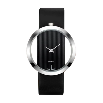 Kelly | Transparent Dial Quartz Watch| 40 mm