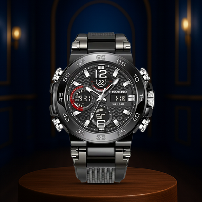 Nate | Men's Dual Display Digital Military Quartzwatch |46mm