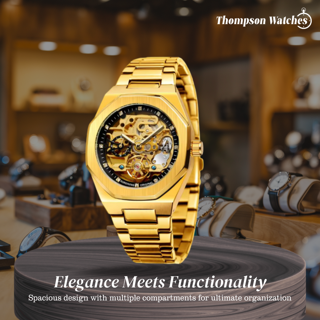 Justin | Men’s Automatic Skeleton Watch | 40mm