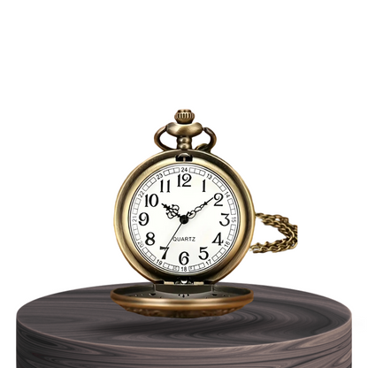 Saxton | Bronze Classic Numerals Pocket Watch | 45mm