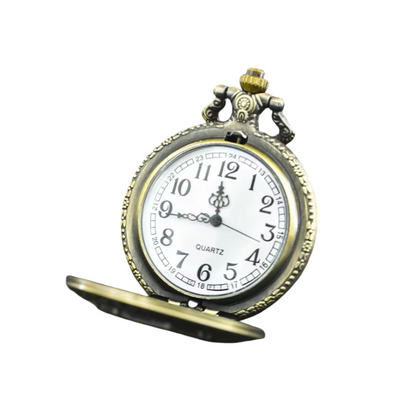 Jones | Eagle Embossed Pocket Watch | 45mm