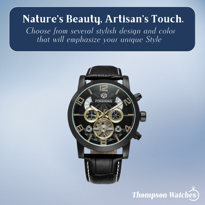 Alvin | Forsining Luxury Skeleton Watch | 46mm