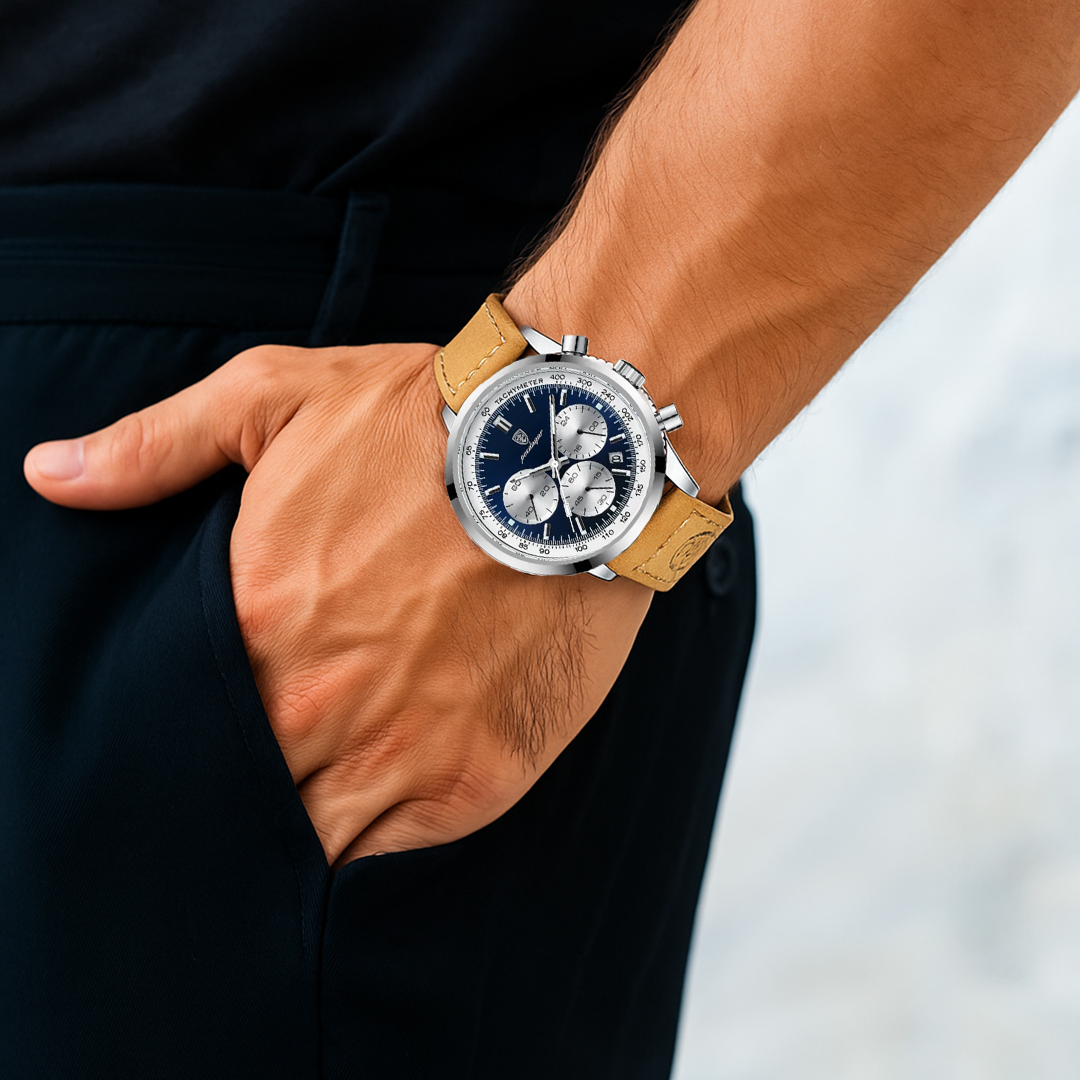 Evan | Men's Luxury  Chronograph Watch | 41mm
