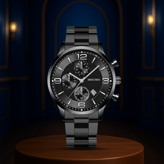 Eli | Premium Executive Men's Timepiece Watch | 41.5mm