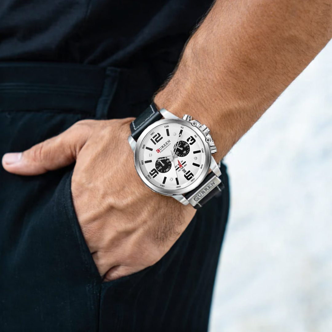 Ryder | Trendy Casual Quartz Timepiece Watch | 47mm