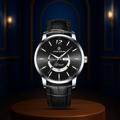 Sebastian | Classic Moon Phase Watch | 42mm