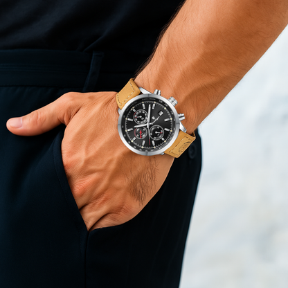 Nathan | Luxury Trendy Men’s Watch | 44mm