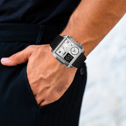 Dominic | Dual Display Fusion Watch | 51mm