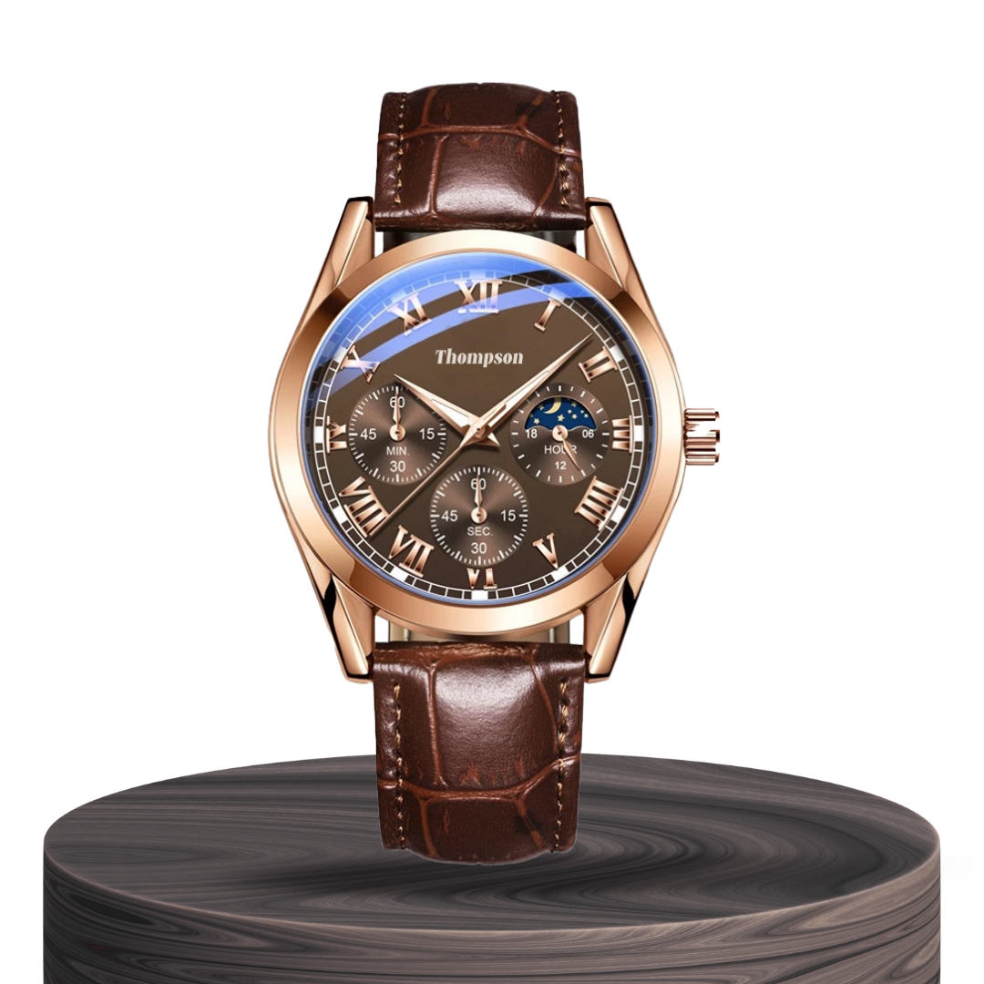 Butler | Classic Moonphase Mechanical Watch | 42mm